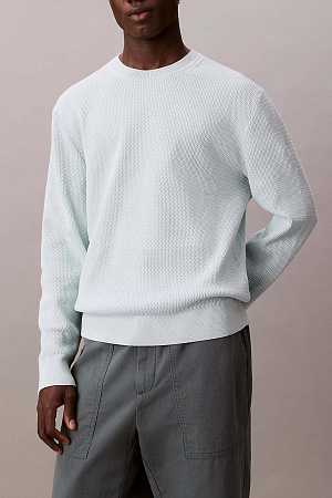 Свитер мужской CALVIN KLEIN LS TEXTURE CTTN CREWNK SWEATER 1 LV04LB327G 