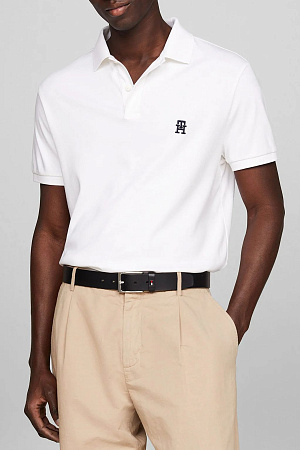 Футболка поло мужская TOMMY HILFIGER IMD INTERLOCK REG POLO MW0MW34783 