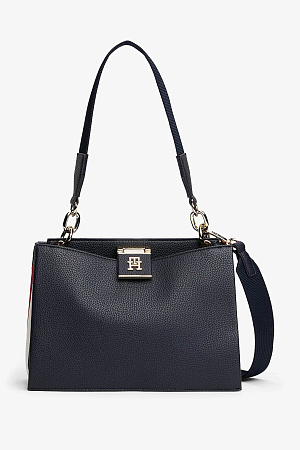 Сумка женская TOMMY HILFIGER TH HER MED SATCHEL CORP AW0AW17830 