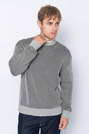 Свитер мужской CALVIN KLEIN PLATED CREW NECK SWEATER J30J326192 