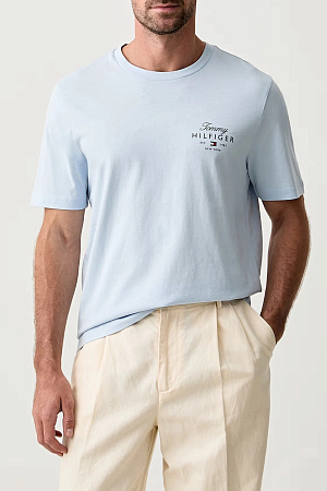 Футболка мужская TOMMY HILFIGER SCRIPT STACK REGULAR TEE MW0MW43224 