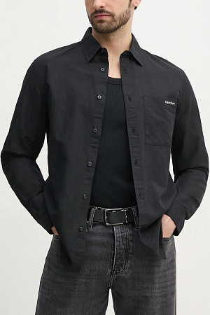 Рубашка мужская CALVIN KLEIN LINEN COTTON SHIRT J30J327295 