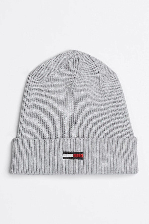 Шапка женская TOMMY JEANS TJW ELONGATED FLAG BEANIE AW0AW16777 