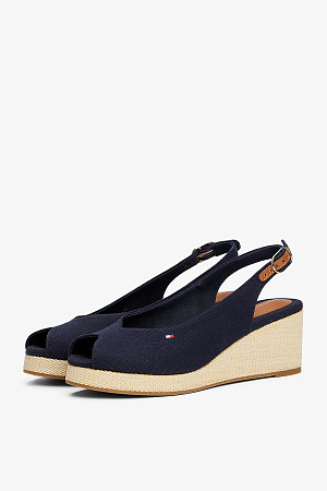 Женские эспадрильи TOMMY HILFIGER FLAG MID WEDGE ESPAD FW0FW08595 