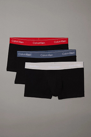 Нижнее белье мужское CALVIN KLEIN LOW RISE TRUNK 3PK LV00NB4389 
