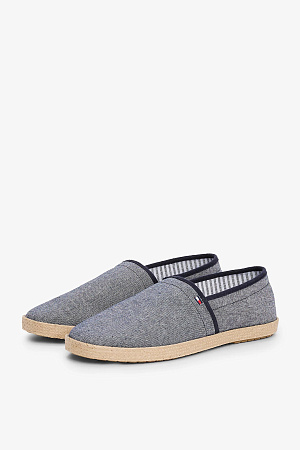 Мужские эспадрильи TOMMY HILFIGER HILFIGER CHAMBRAY ESPADRILLE FM0FM05391 