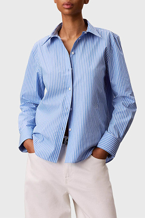 Рубашка женская CALVIN KLEIN YARNDYE COTTON POPLIN REGULAR SH LV044F137G 