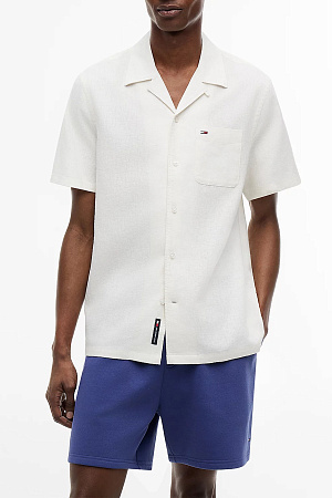 Рубашка мужская TOMMY JEANS TJM REG LINEN BLEND DM0DM23058 