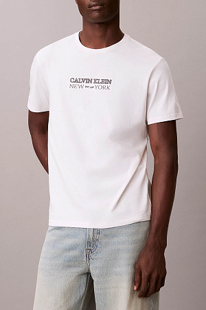 Футболка мужская CALVIN KLEIN SS 20S WHSL SP CKLEIN NY GRAPHIC LV04RE833G 