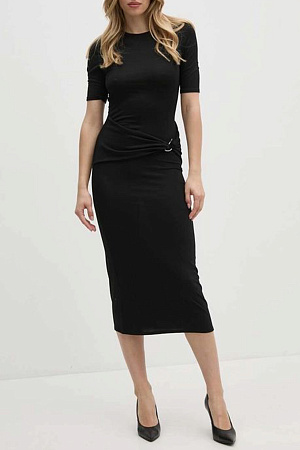 Платье женское CALVIN KLEIN JERSEY KNOT MIDI DRESS SS K20K207316 