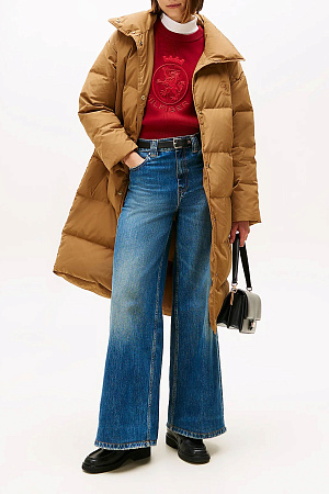 Пальто женское TOMMY HILFIGER CREST MW DOWN REG COAT WW0WW47279 