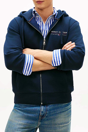 Толстовка мужская TOMMY HILFIGER BRAND LOVE TR LOCKUP FZ HOODY MW0MW42462 