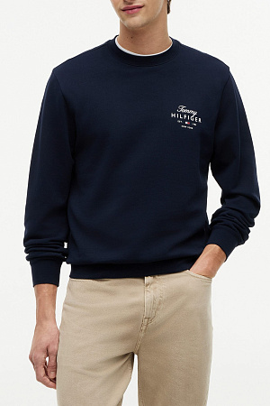 Толстовка мужская TOMMY HILFIGER SCRIPT STACK SWEATSH MW0MW43218 