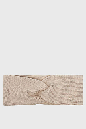 Повязка на голову женская CALVIN KLEIN CK FINE RIB TWIST HEADBAND LV04F8019G 