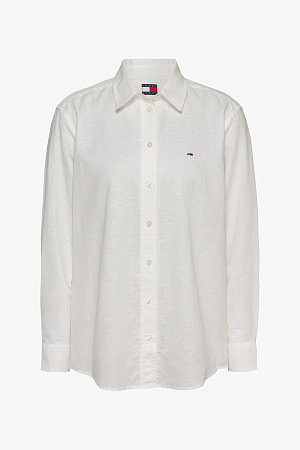 Рубашка женская TOMMY JEANS TJW RLX LINEN SHIRT DW0DW20292 