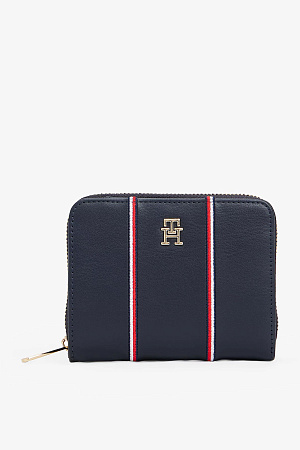 Кошелек женский TOMMY HILFIGER TH ICON MED ZA FLAP CORP AW0AW18032 