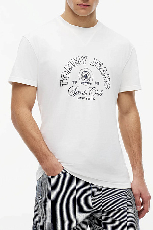 Футболка мужская TOMMY JEANS TJM REG CREST CLUB S DM0DM23175 