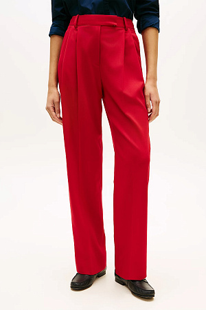 Брюки женские TOMMY HILFIGER TIMELESS WOOL STRT P WW0WW48352 