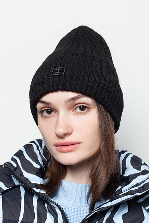 Шапка женская TOMMY JEANS TJW COSY KNIT BEANIE AW0AW15462 