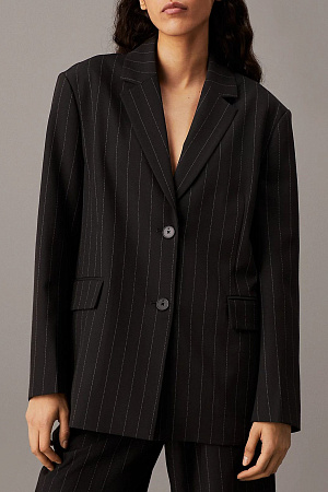 Блейзер женский CALVIN KLEIN SOFT CREPE PINSTRIPE BLAZER J20J224120 