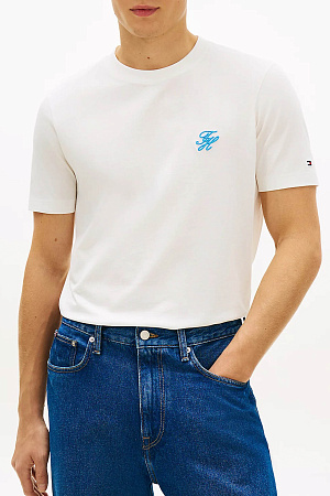 Футболка мужская TOMMY HILFIGER SCRIPT MONOGRAM SWIM MW0MW43066 