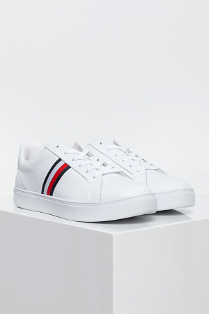 Женские кеды TOMMY HILFIGER ESSENTIAL COURT SNEAKER STRIPES FW0FW07779 