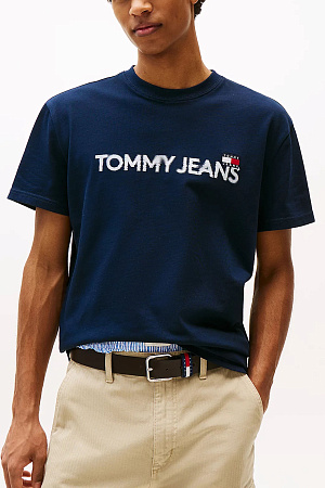 Футболка мужская TOMMY JEANS TJM REG BADGE PLAY TEE DM0DM21585 