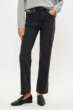 Джинсы женские CALVIN KLEIN HIGH RISE STRAIGHT MIDNIGHT BLAC LV047F708G 