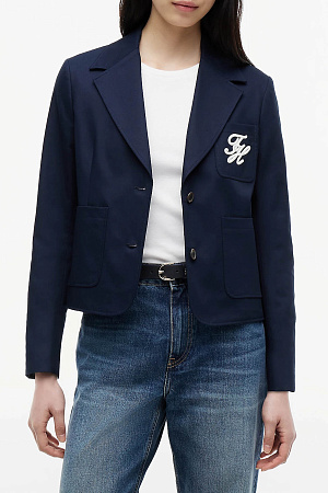 Блейзер женский TOMMY HILFIGER CHINO DRESSING COTTON BLAZER WW0WW50146 