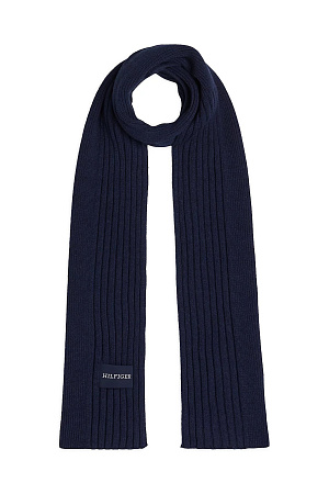 Шарф мужской TOMMY HILFIGER TH MONOTYPE PATCH COTTON SCARF AM0AM12837 