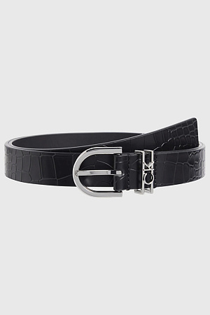 Ремень женский CALVIN KLEIN CK LOOP RND BUCKLE 2.5CM_CROCO K60K612363 