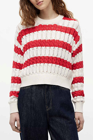 Свитер женский TOMMY JEANS TJW LOOSE CABLE SWEATER EXT DW0DW22926 