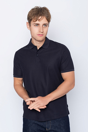 Футболка поло мужская CALVIN KLEIN MERCERIZED GRID JACQUARD POLO K10K113069 