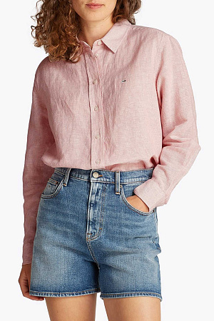 Рубашка женская TOMMY JEANS TJW RLX LINEN SHIRT DW0DW20292 