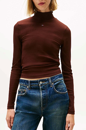 Джемпер женский TOMMY JEANS TJW ESSENTIAL MOCK NECK DW0DW19830 