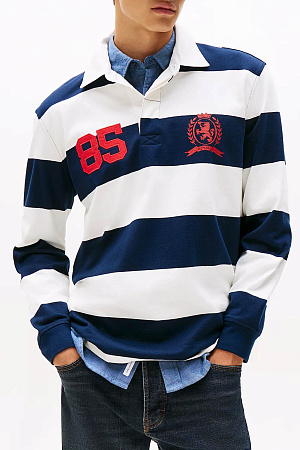 Джемпер мужской TOMMY JEANS TJM RLX STRIPE RUGBY DM0DM22074 