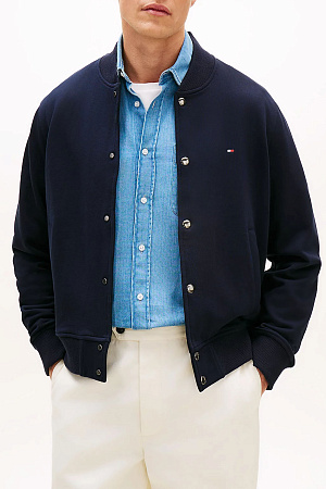 Толстовка мужская TOMMY HILFIGER ESSENTIAL TERRY BOMBER JACKET MW0MW42470 