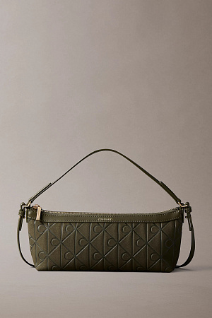 Сумка женская CALVIN KLEIN EMBLEM AOP ELONGATED SHOULDERBAG LV04F3879G 