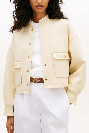 Толстовка женская TOMMY HILFIGER GOLD BUTTON BOMBER WW0WW48730 