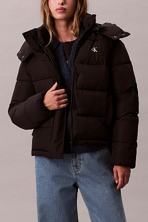 Куртка женская CALVIN KLEIN MATTE MONOLOGO MW SHORT PUFFER LV047D513G 