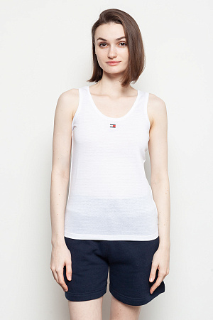 Футболка женская TOMMY HILFIGER ESS FLAG SLIM TANK WW0WW41127 