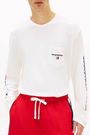 Футболка мужская TOMMY JEANS TJM RLX LA LS TEE DM0DM22540 
