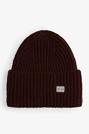 Шапка женская TOMMY JEANS TJW ELEVATED HERITAGE BEANIE AW0AW17905 