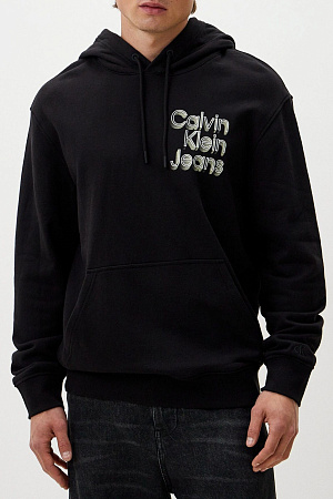 Толстовка мужская CALVIN KLEIN STACKED EUPHORIC LOGO HOODIE J30J325927 