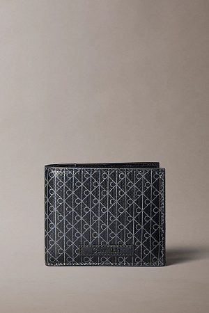 Бумажник мужской CALVIN KLEIN EMBLEM AOP COATED BILLFOLD W/ CO LV04D1085G 