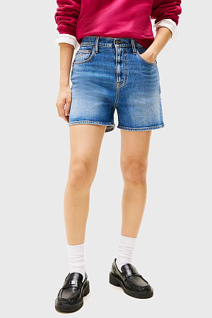 Шорты женские TOMMY JEANS MOM SHORT BI0134 DW0DW20092 