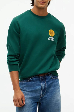Толстовка мужская TOMMY HILFIGER VARSITY ROUNDEL REG FLEECE CREW MW0MW44953 