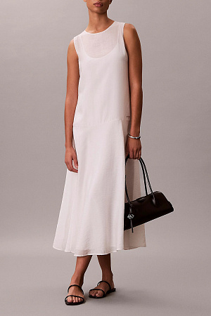 Платье женское CALVIN KLEIN VOILE MAXI DRESS LV044F014G 