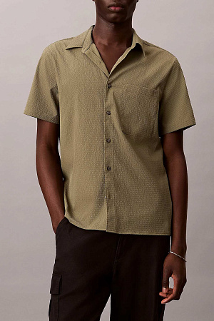 Рубашка мужская CALVIN KLEIN SS SOLID SEERSUCKER CLASSIC SHIR LV04LF109G 