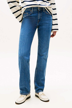 Джинсы женские TOMMY HILFIGER NOS CLASSIC STRAIGHT RW MID BLUE WW0WW42489 